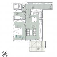 Csengery utca 
95.025MFt - 58 m2 eladó Modern lakás Budapest 6. kerület