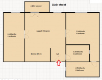 Lázár utca 
568.5EFt - 95 m2 kiadó lakás Budapest 6. kerület