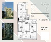 Tolnai Lajos utca 
62.7MFt - 53 m2 eladó Új építésű lakás Budapest 8. kerület